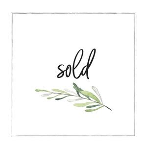 SOLD 🌿✨
